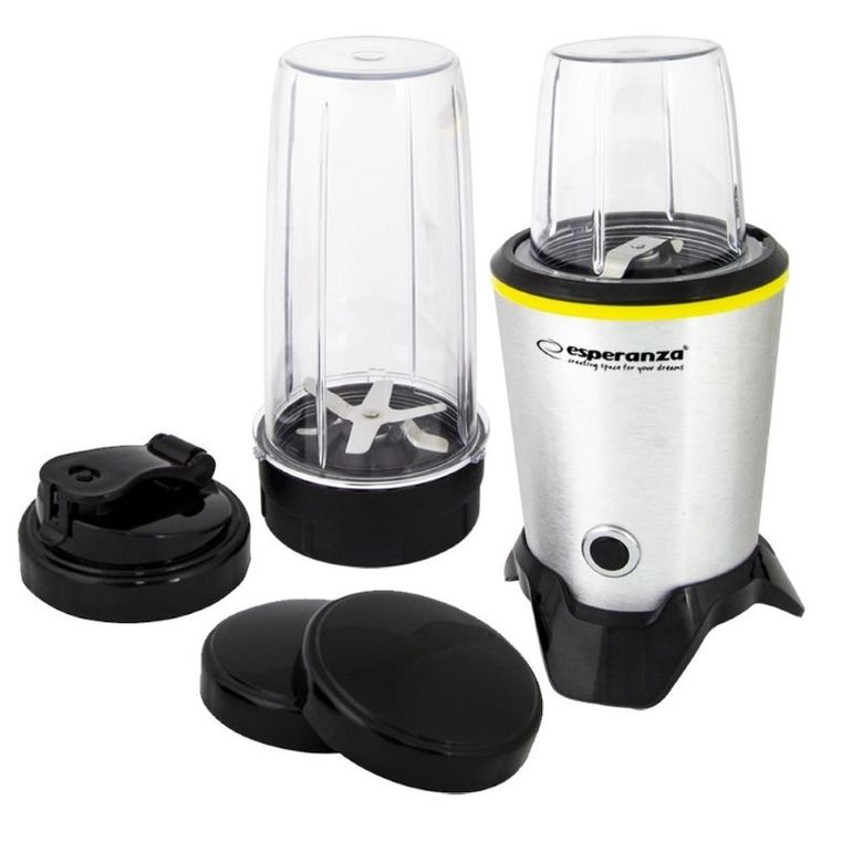 Esperanza, blender sportowy, Master, EKM028, 1000W, czarno-srebrny
