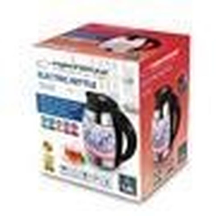 Esperanza, czajnik elektryczny, Seine EKK026, 2200W, 1.7 l, czarny