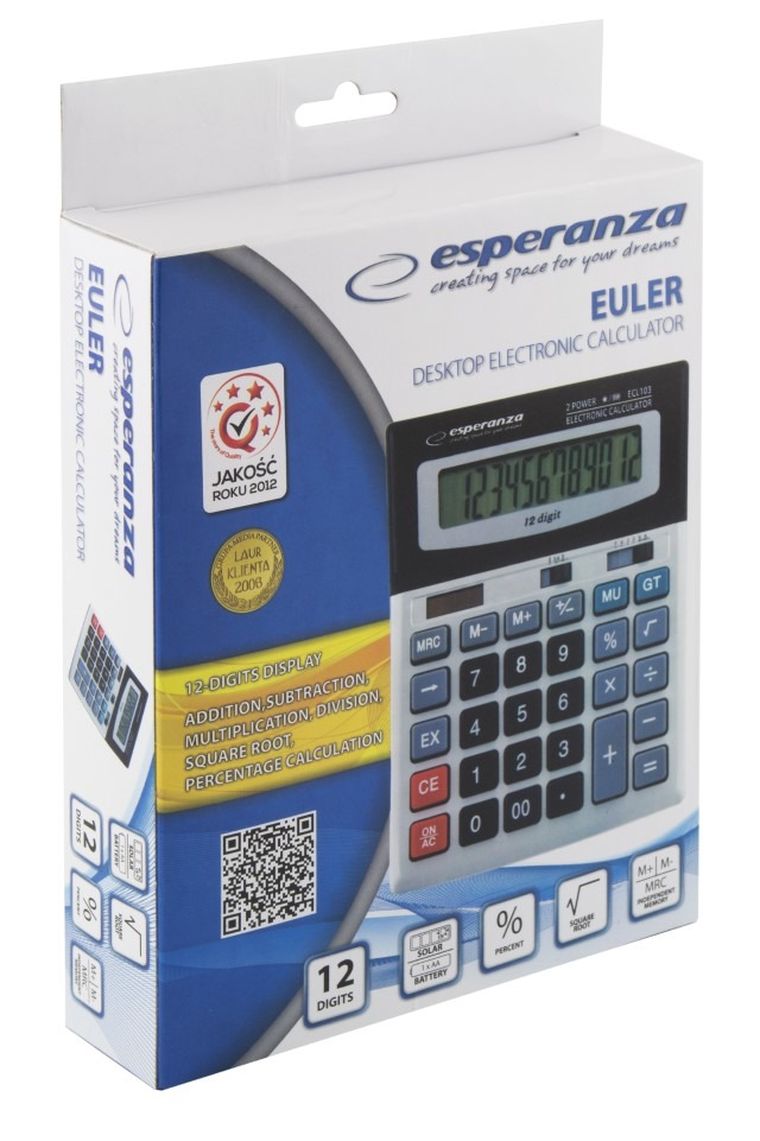 Esperanza, Euler, kalkulator biurkowy