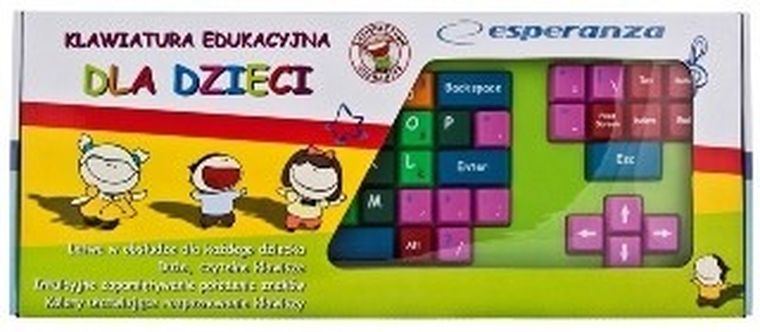 Esperanza, klawiatura dla dzieci EK121 USB