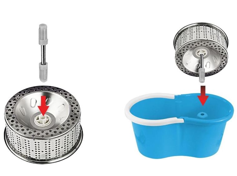 Esperanza, Perfect Clean, mop obrotowy, EHS006