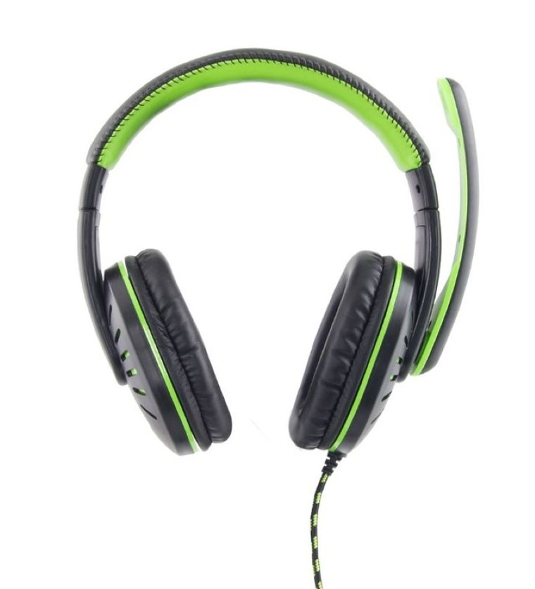 Esperanza, słuchawki, Croe, EGH330G, czarno-zielony