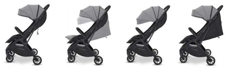 Espiro, Nox, wózek spacerowy, Silver Moon