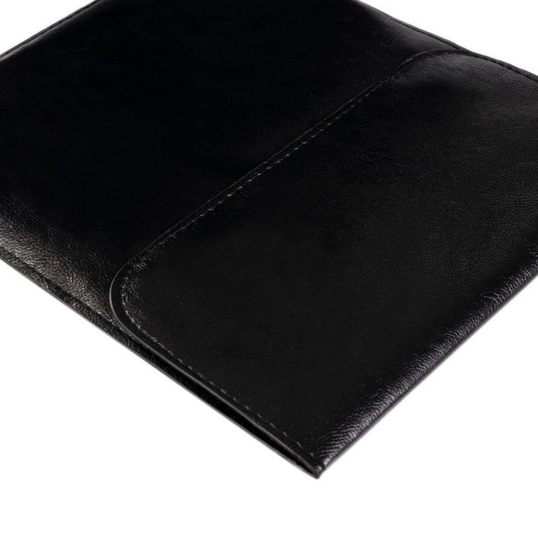 Etui na tablet, czarne, skóra ekologiczna