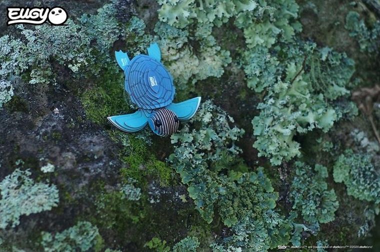 Eugy, układanka 3D, Żółwik