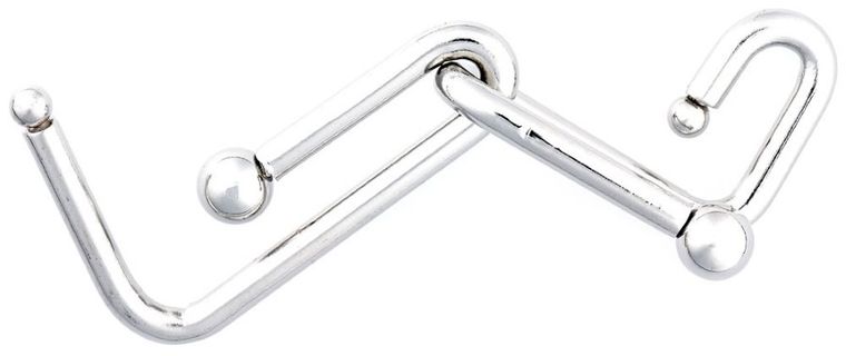 Eureka! Puzzle Mania, zestaw czerwony, łamigłówki metalowe, 4 szt.