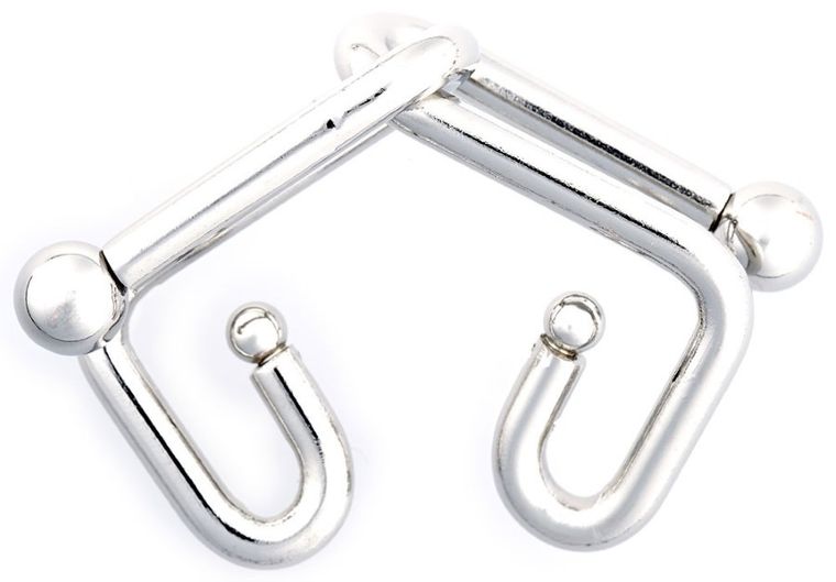 Eureka! Puzzle Mania, zestaw niebieski, łamigłówki metalowe, 4 szt.