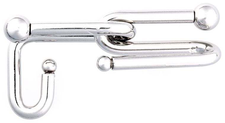 Eureka! Puzzle Mania, zestaw pomarańczowy, łamigłówki metalowe, 4 szt.