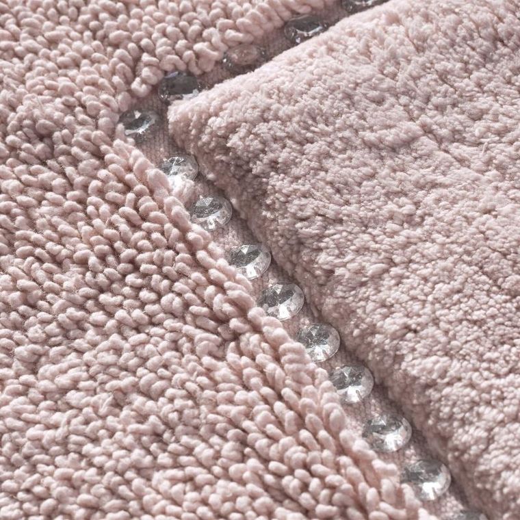 Eurofirany, dywanik łazienkowy, Chic, 60-90 cm, różowy