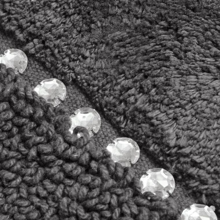 Eurofirany, dywanik łazienkowy, Chic, 60-90 cm, stalowy