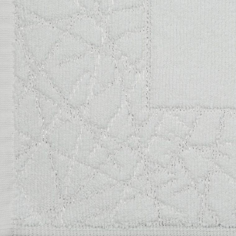 Eurofirany, dywanik łazienkowy, Nika, 50-70 cm, biały