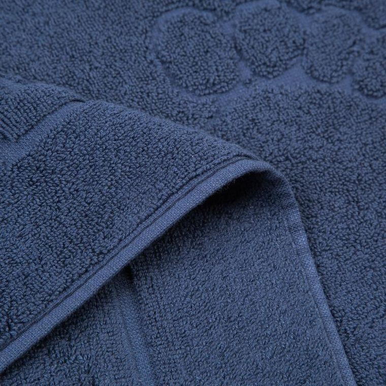 Eurofirany, dywanik łazienkowy, Sammy, 50-70 cm, granatowy