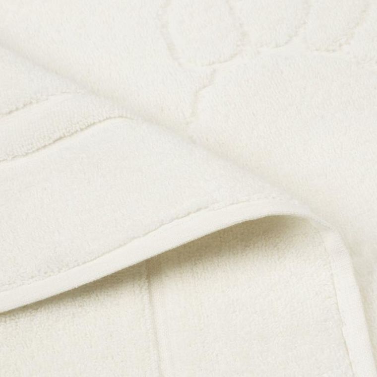 Eurofirany, dywanik łazienkowy, Sammy, 50-70 cm, kremowy