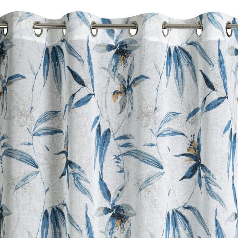 Eurofirany, firana gotowa Aida, 140-250 cm, niebieski