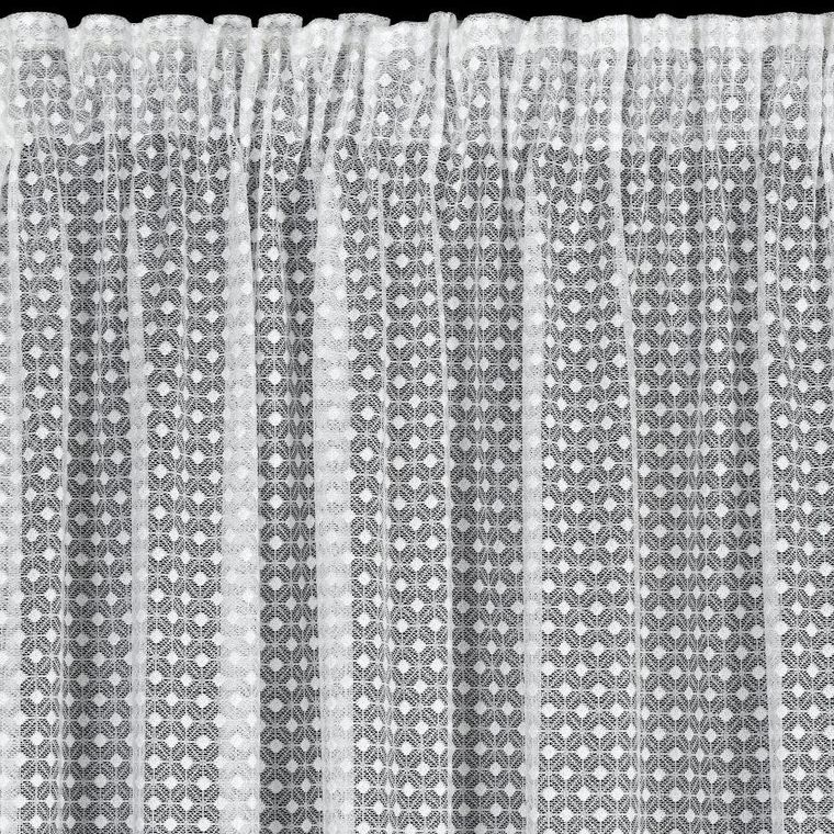 Eurofirany, firana gotowa, Alaya, na taśmie, 140-270 cm, biały