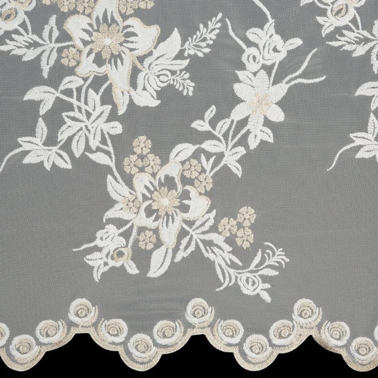 Eurofirany, firana gotowa, Alira, 300-250 cm, kremowy