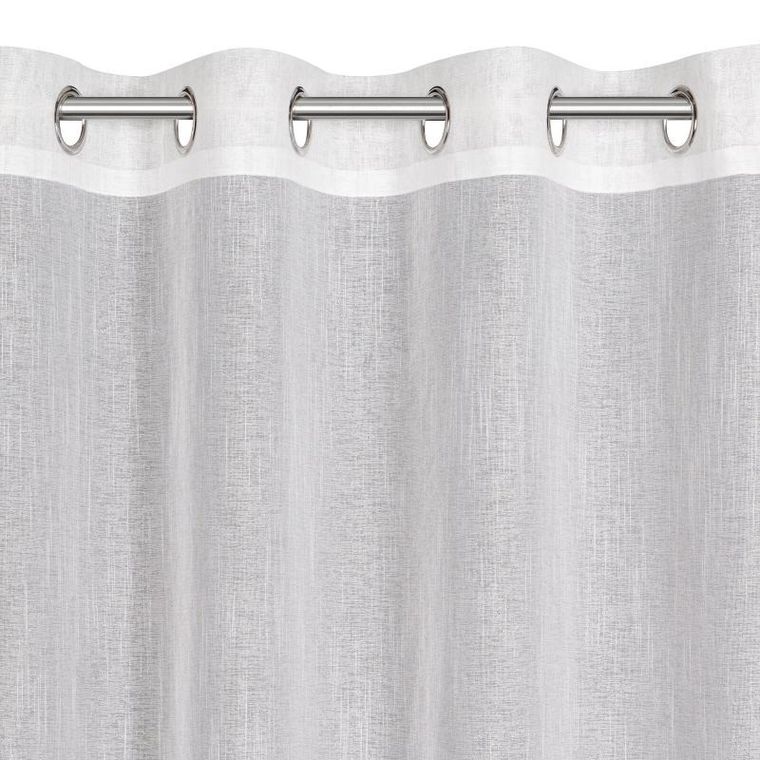 Eurofirany, firana gotowa Amira, 140-250 cm, biały