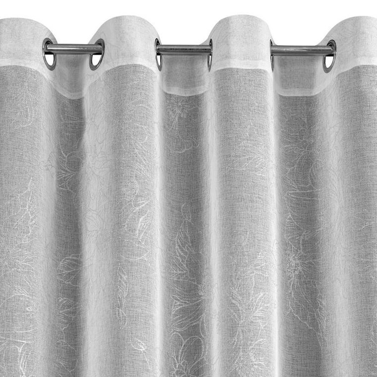 Eurofirany, firana gotowa, Anita,, 140-270 cm, biały