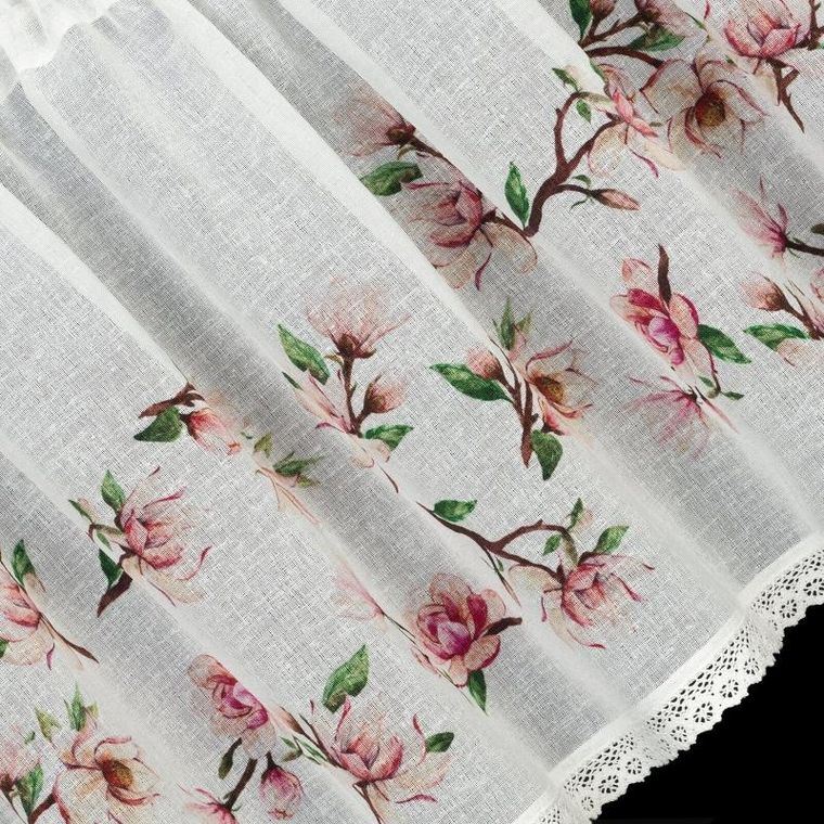 Eurofirany, firana gotowa, Ari, 150-30 cm, różowy