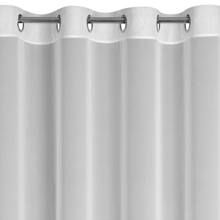 Eurofirany, firana gotowa, Ariadna, 140-250 cm, biały