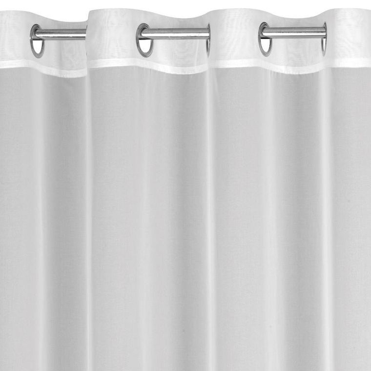 Eurofirany, firana gotowa, Arleta, biały, 135-270 cm