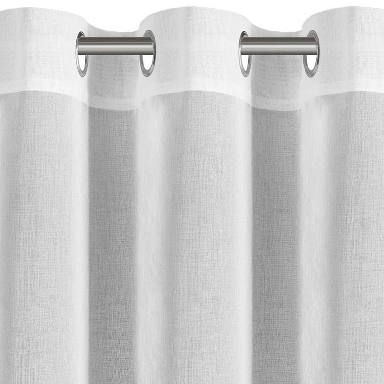 Eurofirany, firana gotowa, Artemida, 200-70 cm, biały