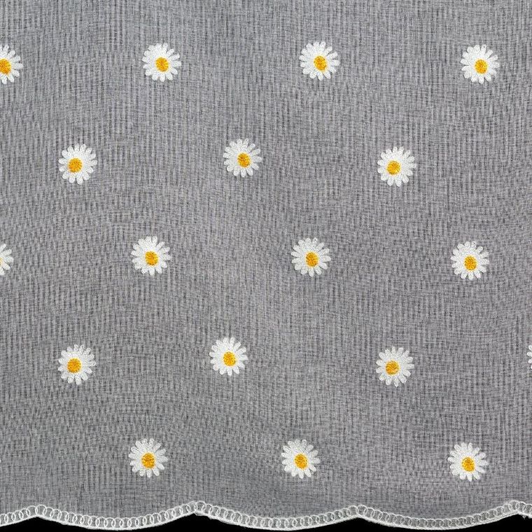 Eurofirany, firana gotowa, Bellis, na taśmie, 350-145 cm, biały