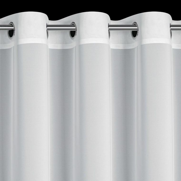 Eurofirany, firana gotowa, Dalia, 350-150 cm, biały