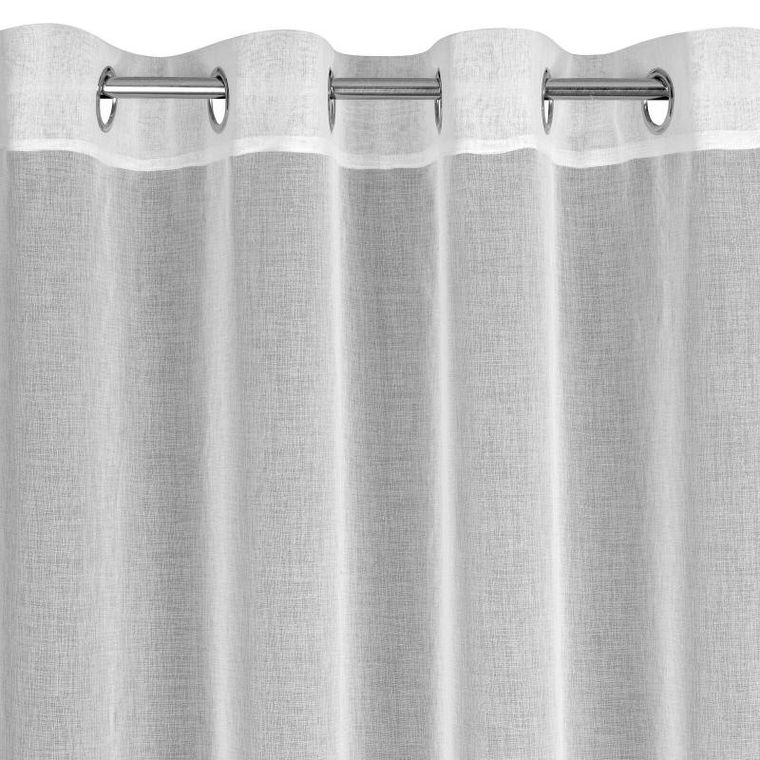 Eurofirany, firana gotowa Dana, 140-250 cm, biały