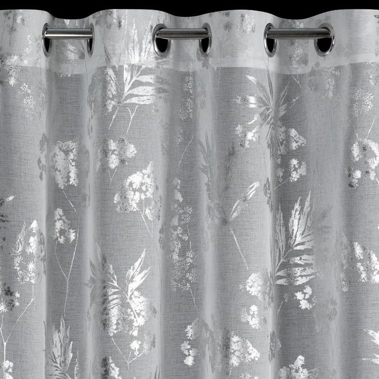 Eurofirany, firana gotowa, Delia, 140-250 cm, biały