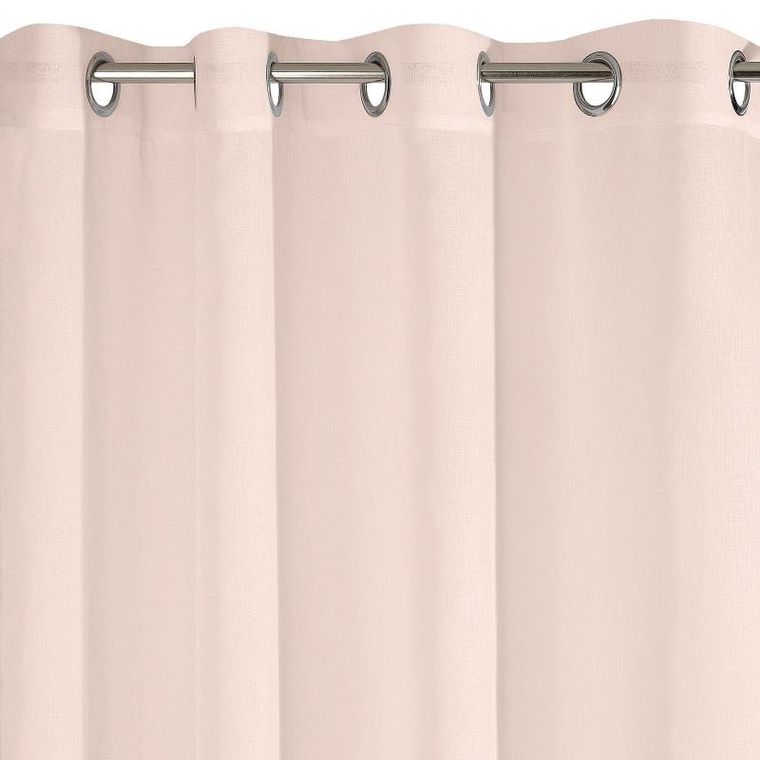 Eurofirany, firana gotowa, Efil, 140-250 cm, różowa