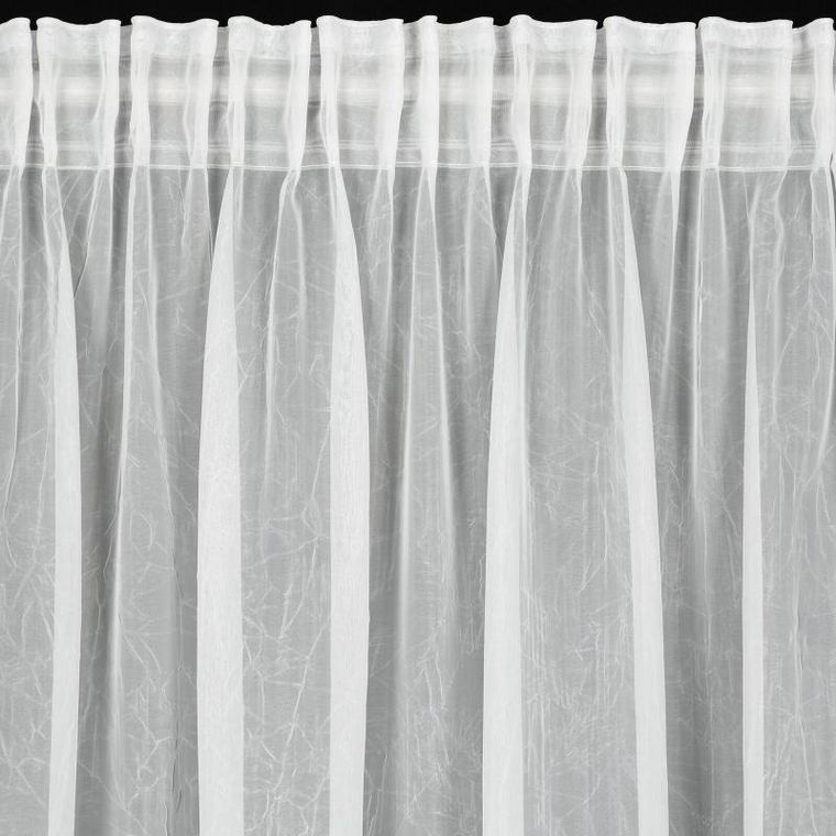 Eurofirany, firana gotowa, Elia, na taśmie, 140-270 cm, biały