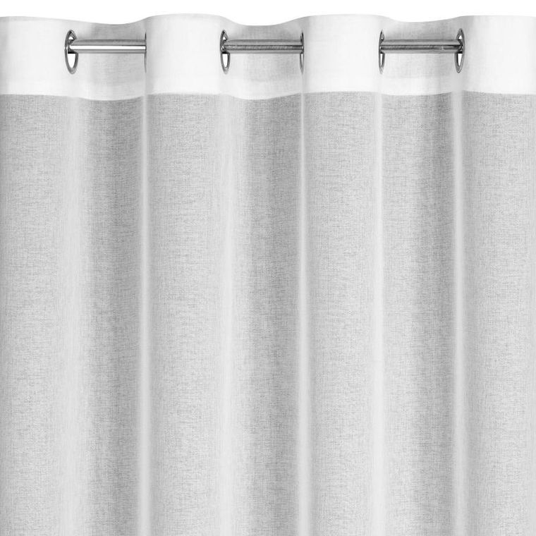 Eurofirany, firana gotowa, Estella, 140-250 cm, biały