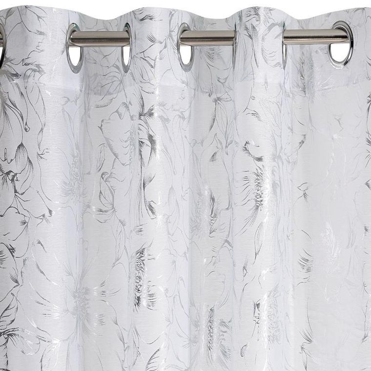 Eurofirany, firana gotowa Feza, 140-250 cm, biały