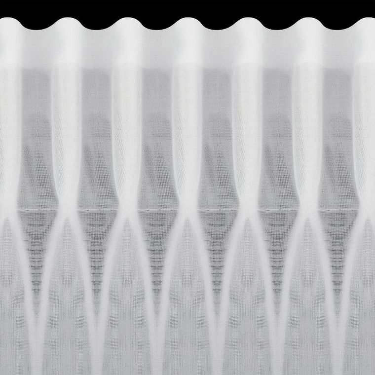 Eurofirany, firana gotowa, Hestia, na taśmie, 400-160 cm, biały