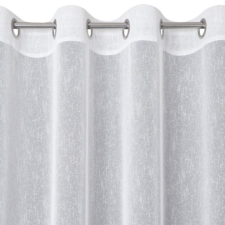Eurofirany, firana gotowa, Ida, 300-250 cm, biały