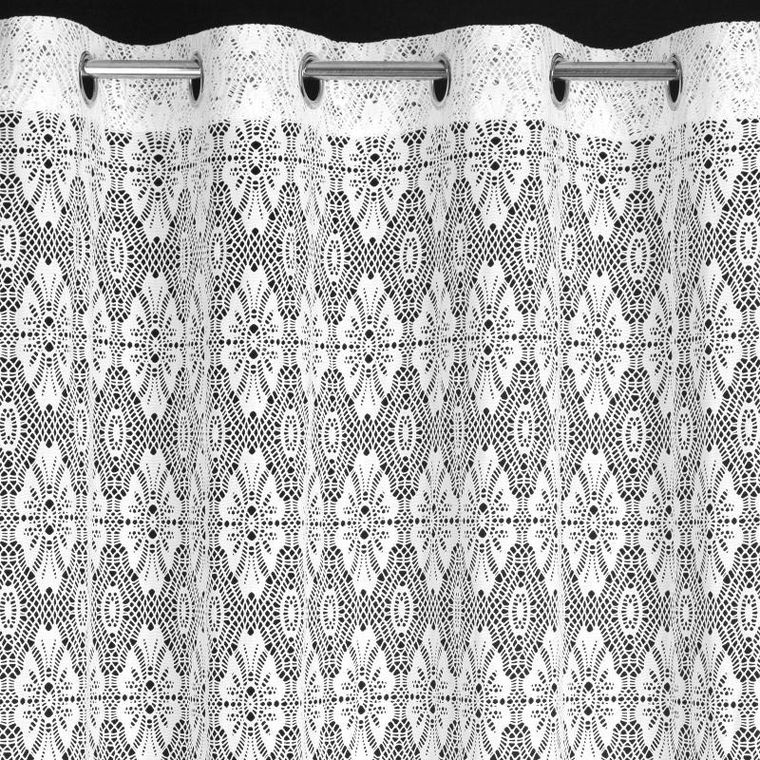 Eurofirany, firana gotowa, Iga, 140-250 cm, biały