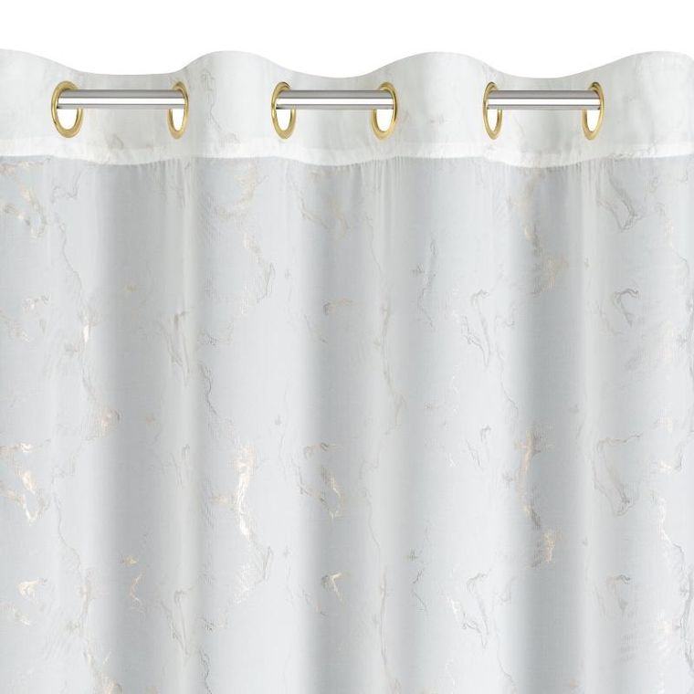 Eurofirany, firana gotowa, Iva, 140-270 cm, biały