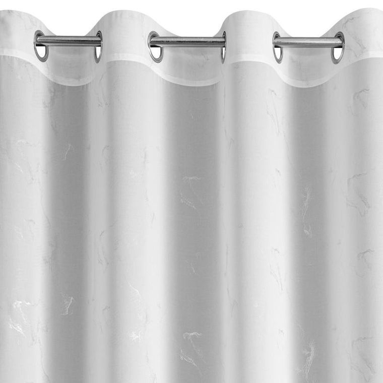 Eurofirany, firana gotowa Iva, biały, 140-270 cm