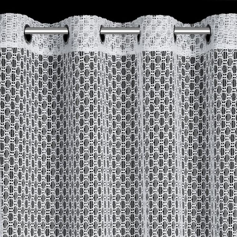 Eurofirany, firana gotowa, Iza, 140-250 cm, biały