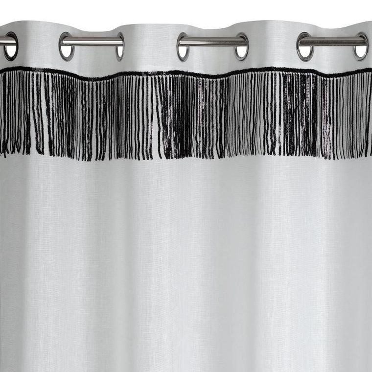 Eurofirany, firana gotowa Jasper, 140-250 cm, biały