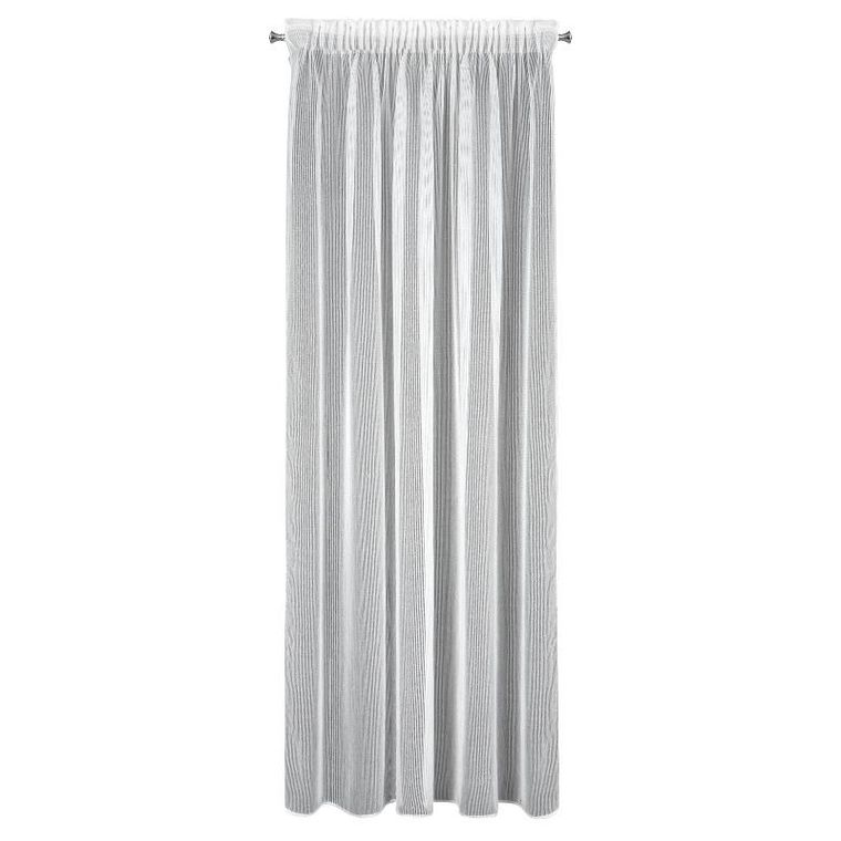 Eurofirany, firana gotowa, Kim, na taśmie, 140-300 cm, biały