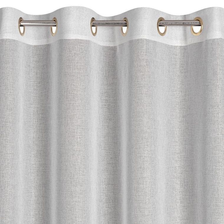 Eurofirany, firana gotowa, Lena, 250-250 cm, biały