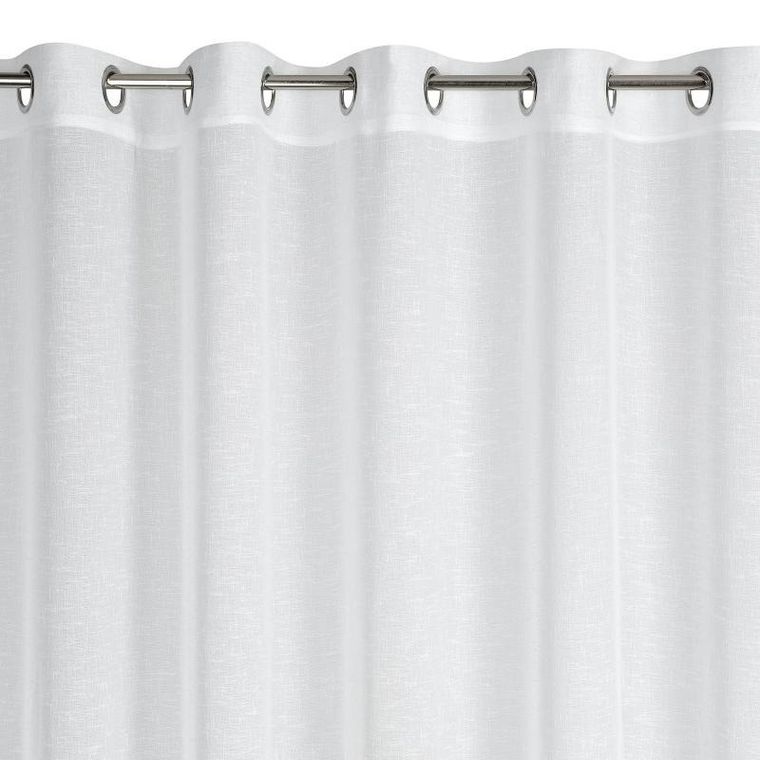 Eurofirany, firana gotowa lexy, 300-250 cm, biały