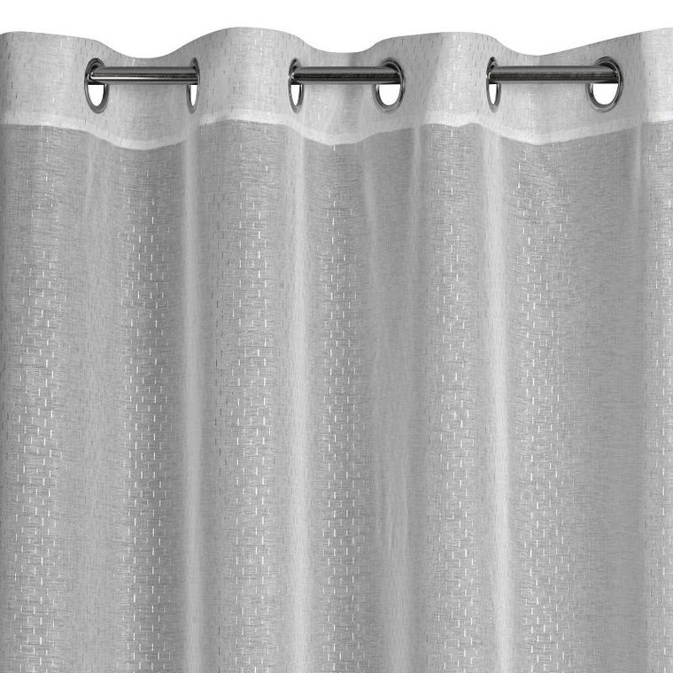 Eurofirany, firana gotowa, Loara, 140-250 cm, biały