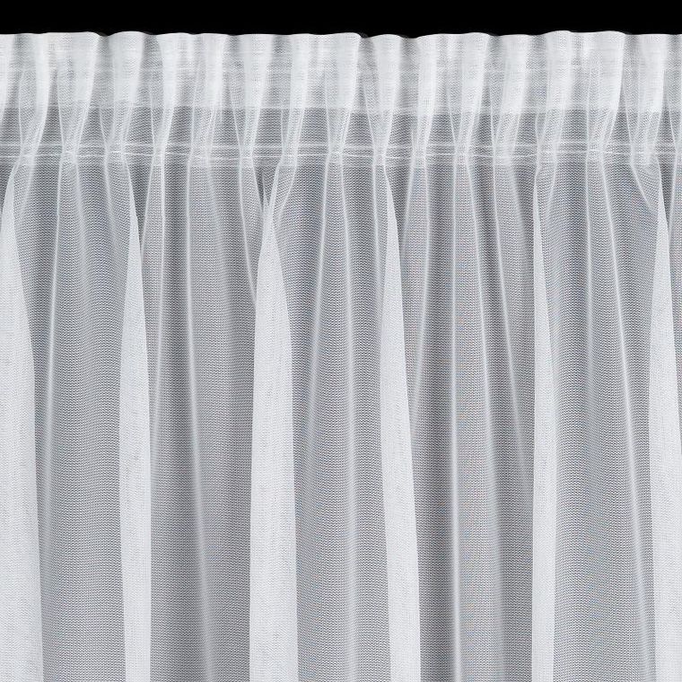 Eurofirany, firana gotowa, Loris, na taśmie, 140-270 cm, biały