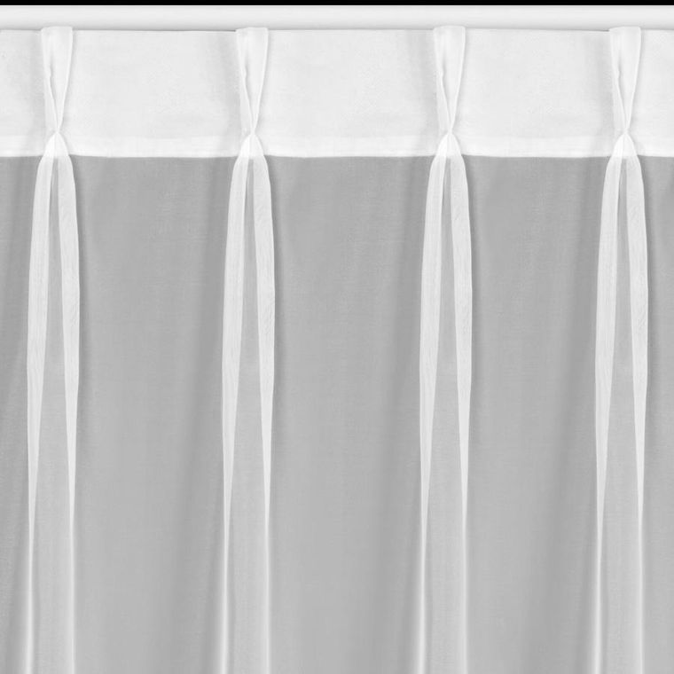 Eurofirany, firana gotowa Lucy, 400-270 cm, biały