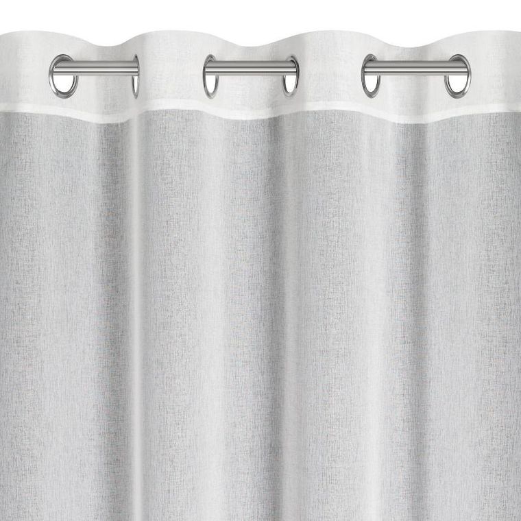 Eurofirany, firana gotowa Margaret2, 140-250 cm, biały