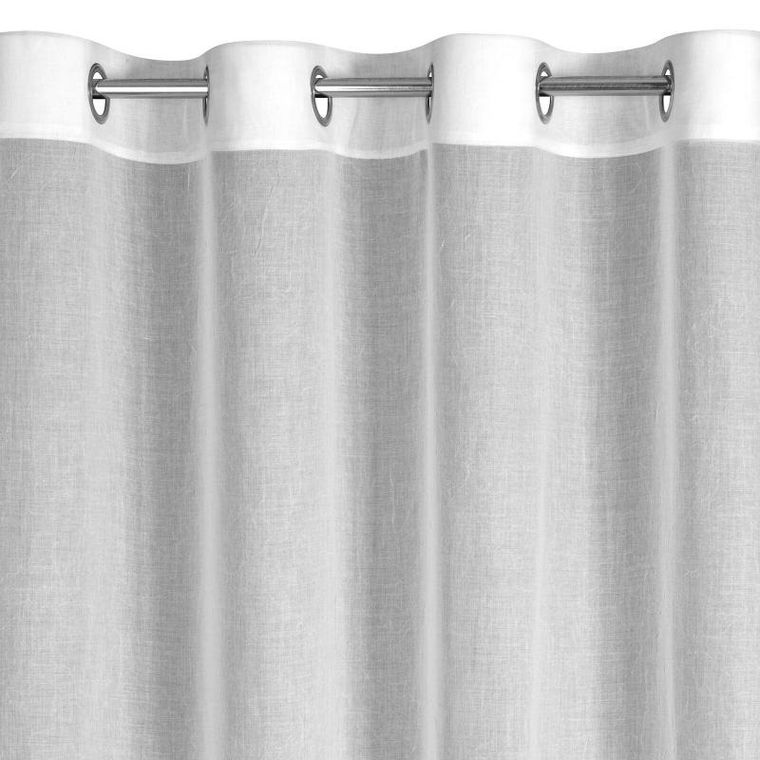 Eurofirany, firana gotowa marina, 140-250 cm, biały