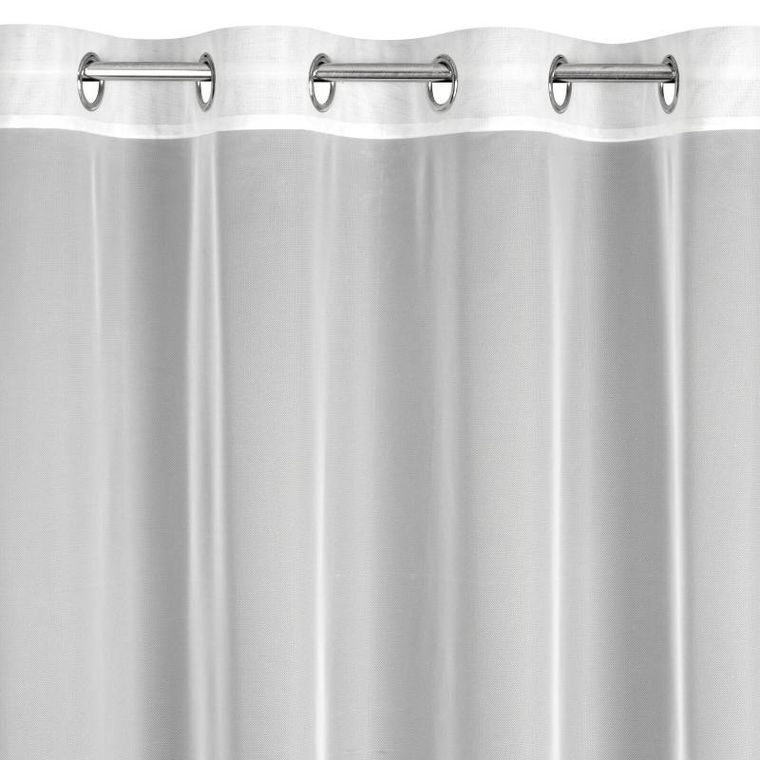 Eurofirany, firana gotowa, Megan, 140-250 cm, biały